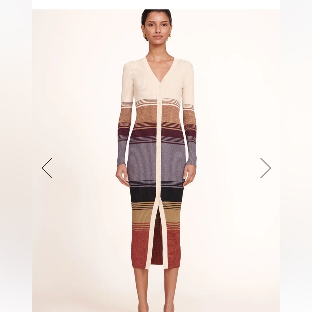 Staud SHOKO SWEATER SAHARA STRIPE